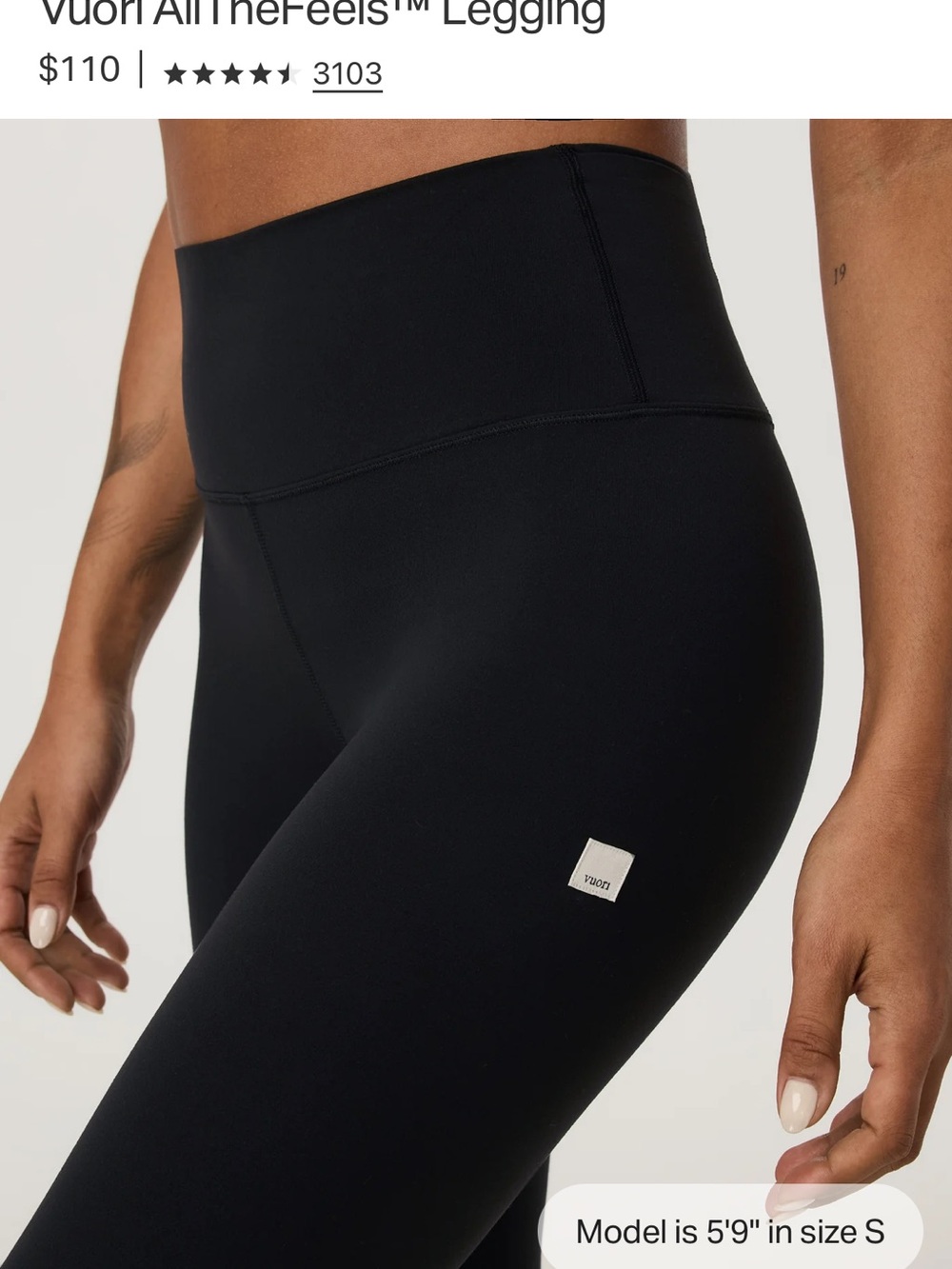 Vuori All The Feels leggings